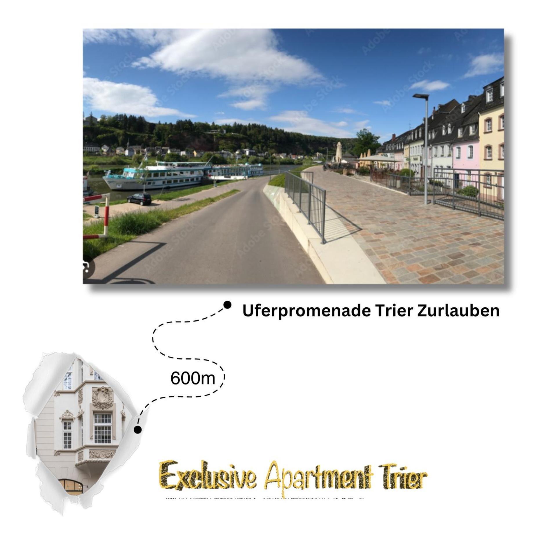 Modern Elegance In Historical City Center Трір Екстер'єр фото